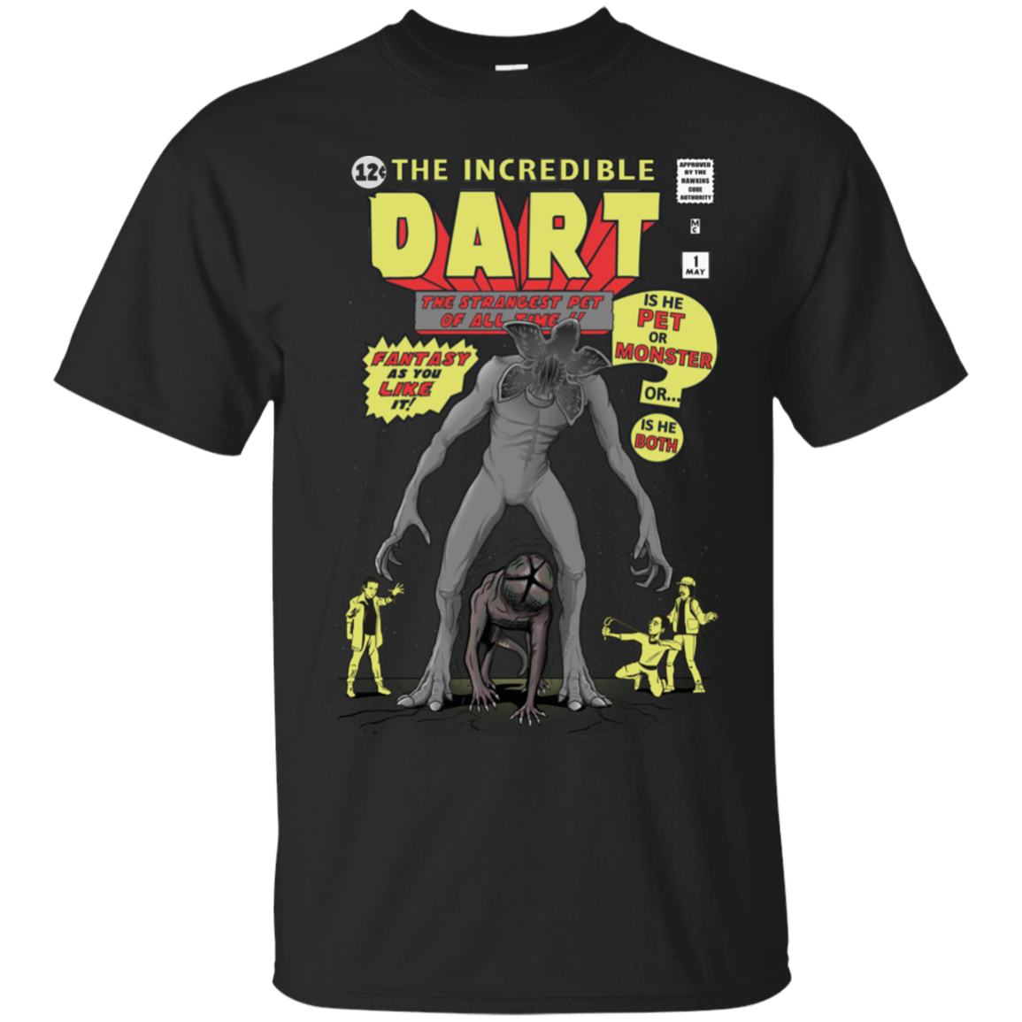 T-Shirts Black / S The Incredible Dart T-Shirt