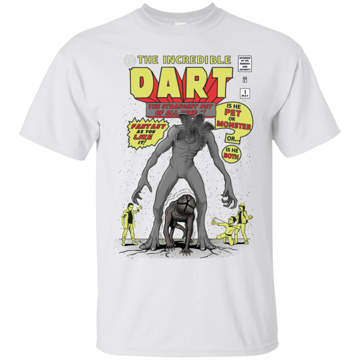 T-Shirts White / S The Incredible Dart T-Shirt