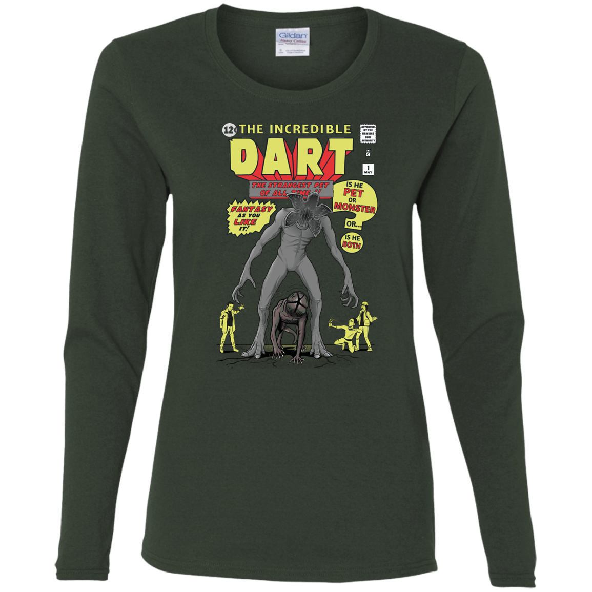 T-Shirts Forest / S The Incredible Dart Women's Long Sleeve T-Shirt