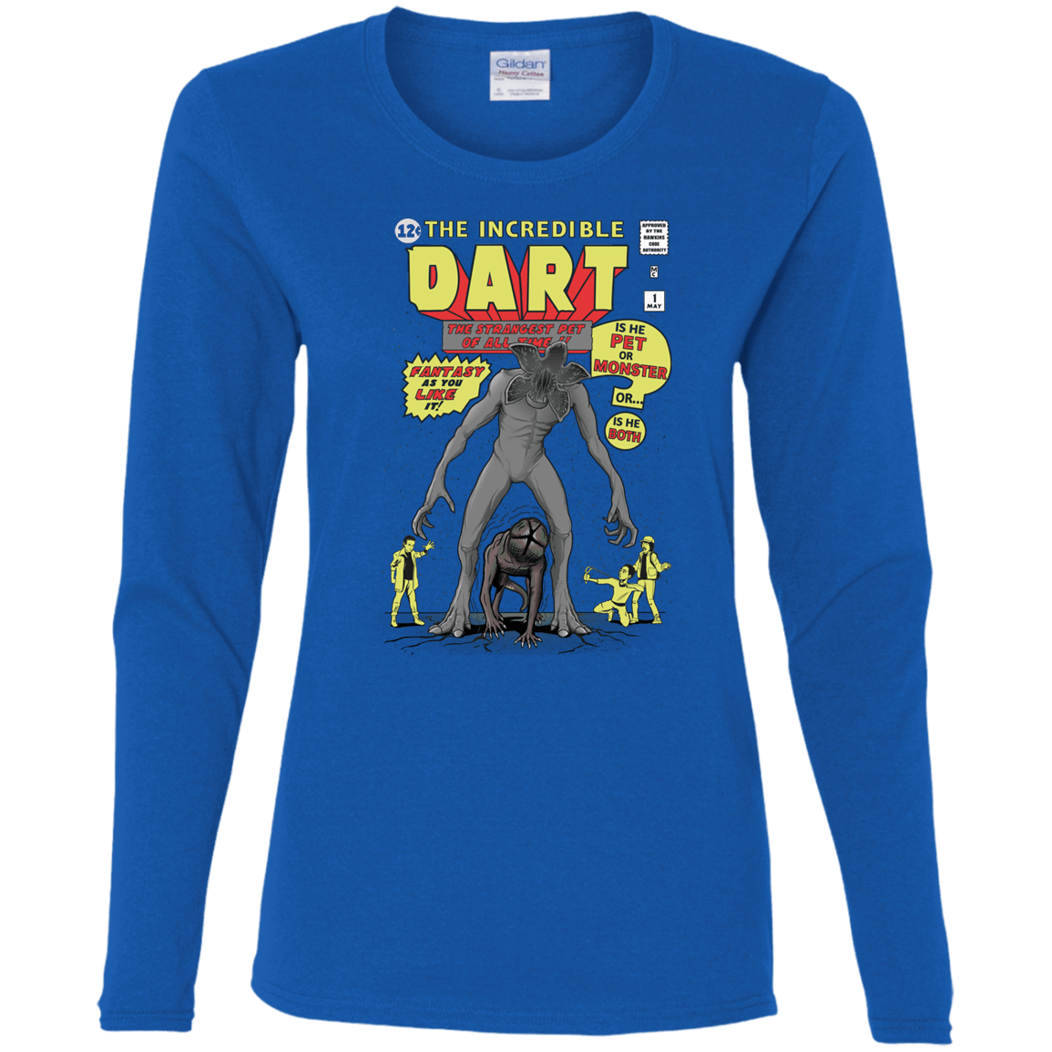 T-Shirts Royal / S The Incredible Dart Women's Long Sleeve T-Shirt
