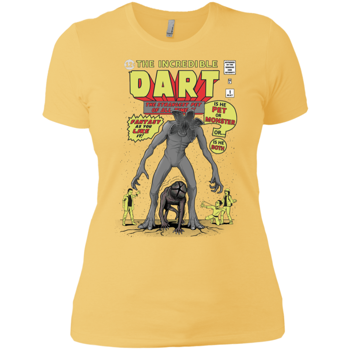 T-Shirts Banana Cream/ / X-Small The Incredible Dart Women's Premium T-Shirt