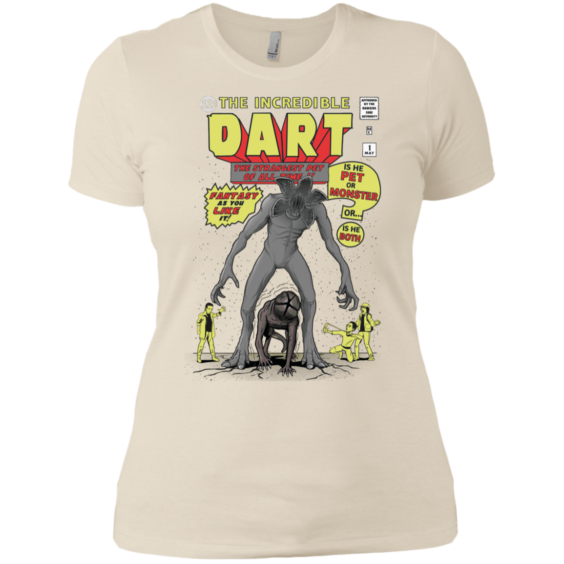 T-Shirts Ivory/ / X-Small The Incredible Dart Women's Premium T-Shirt