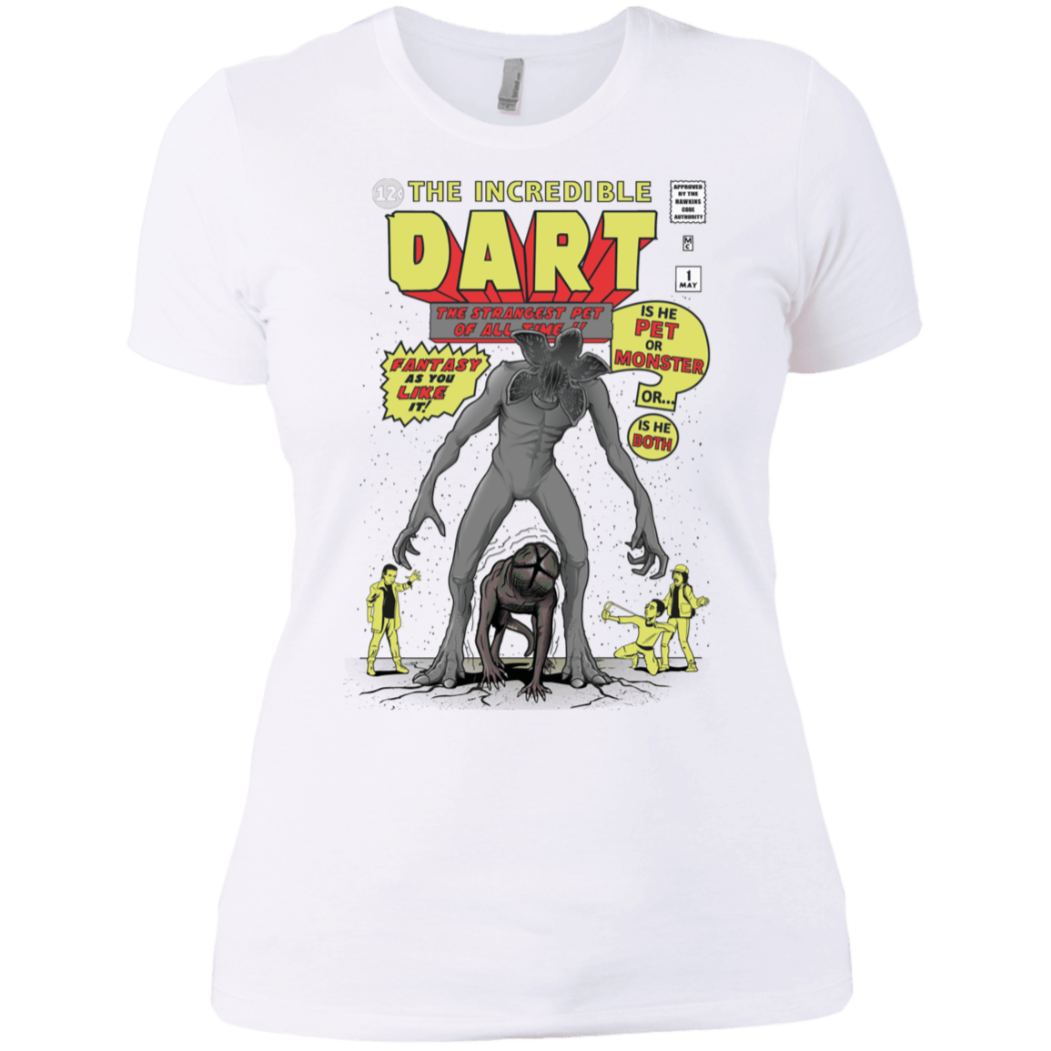 T-Shirts White / X-Small The Incredible Dart Women's Premium T-Shirt