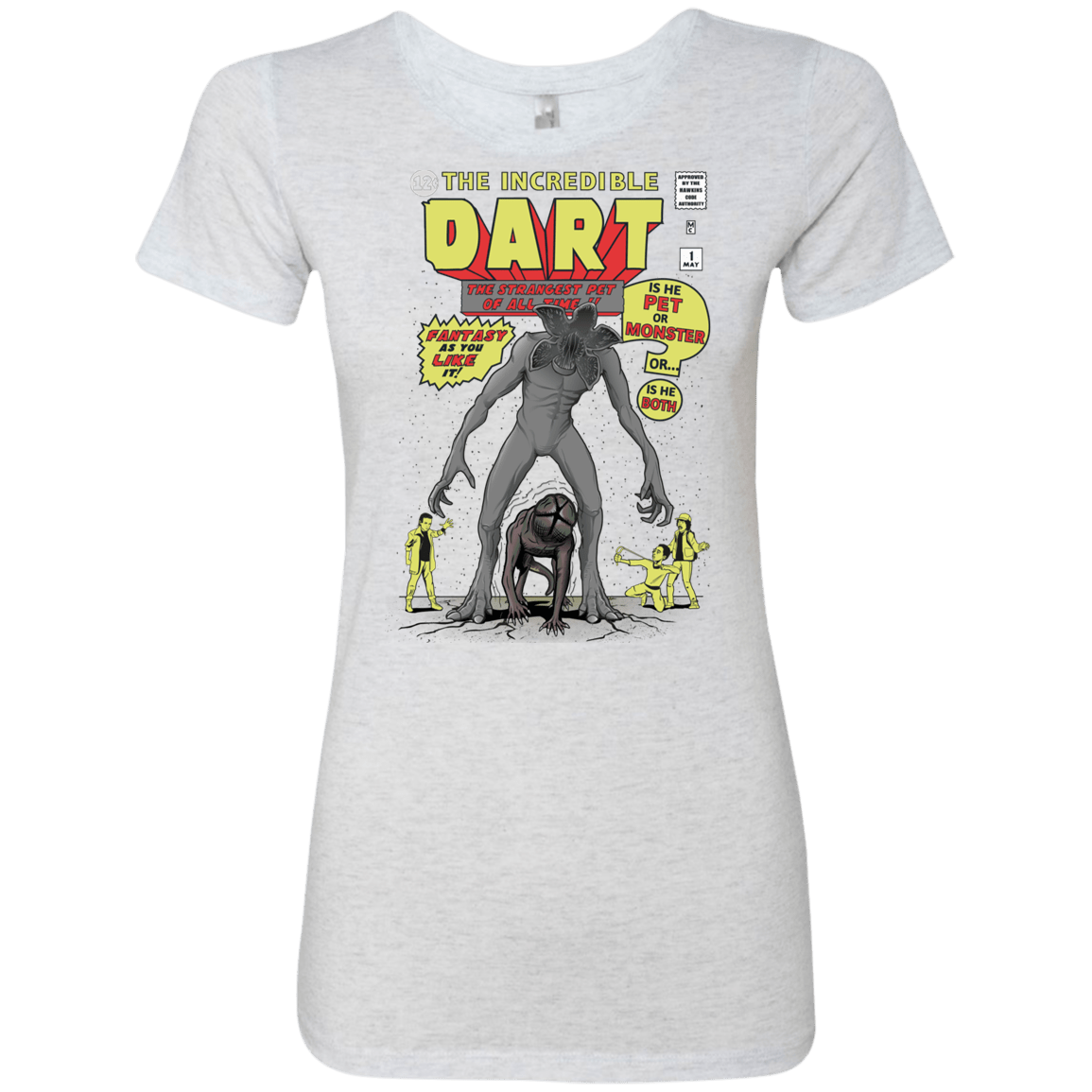 T-Shirts Heather White / S The Incredible Dart Women's Triblend T-Shirt