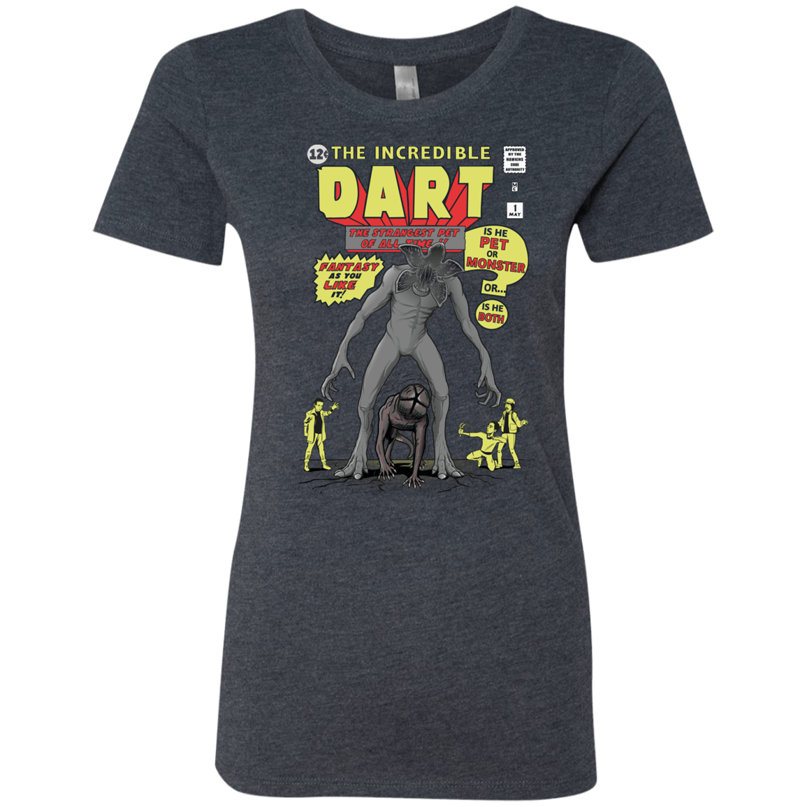 T-Shirts Vintage Navy / S The Incredible Dart Women's Triblend T-Shirt