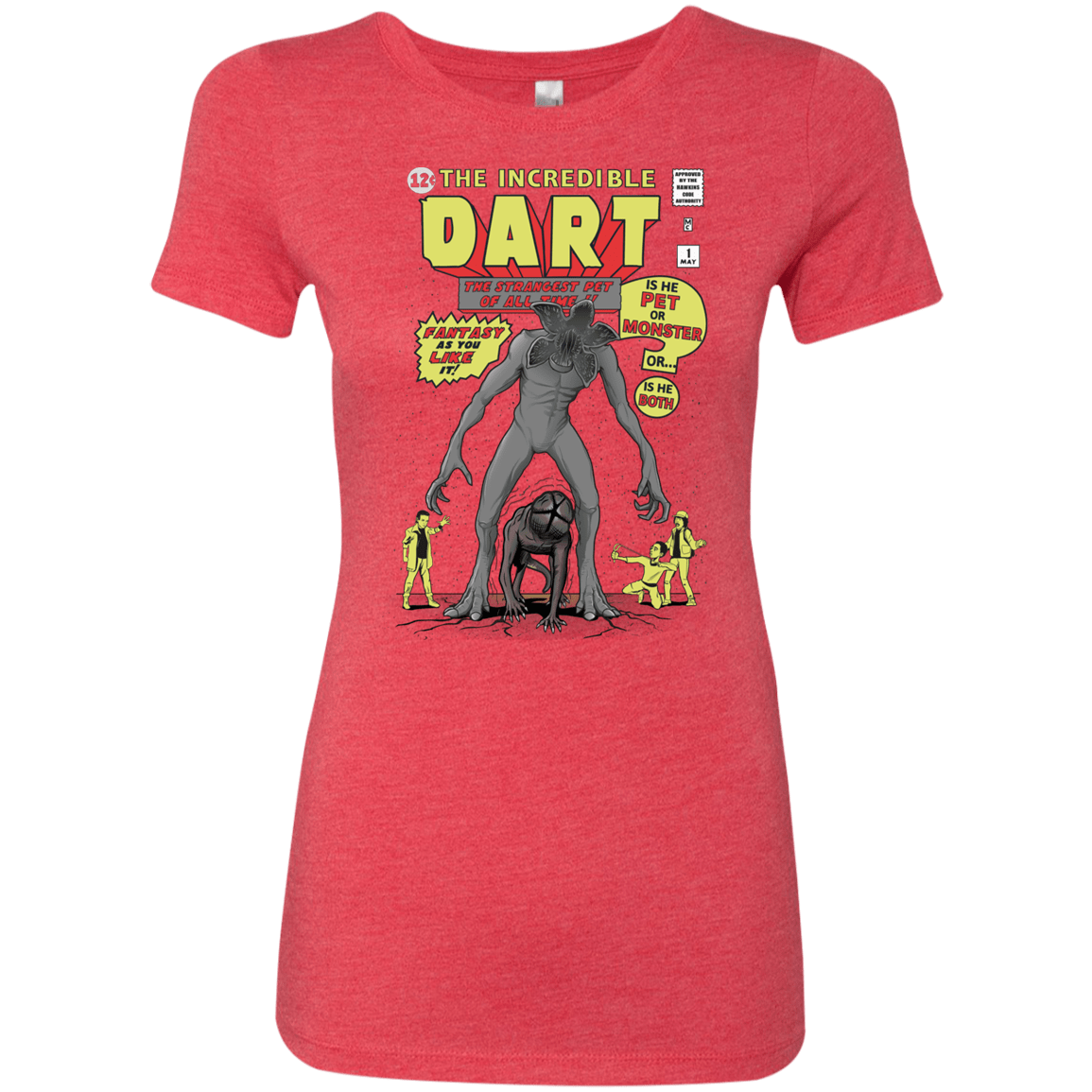 T-Shirts Vintage Red / S The Incredible Dart Women's Triblend T-Shirt