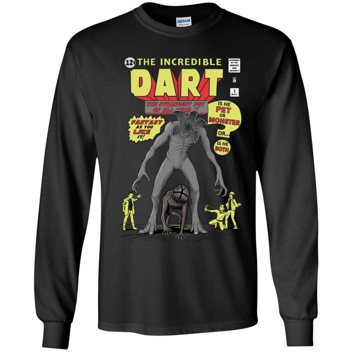 T-Shirts Black / YS The Incredible Dart Youth Long Sleeve T-Shirt