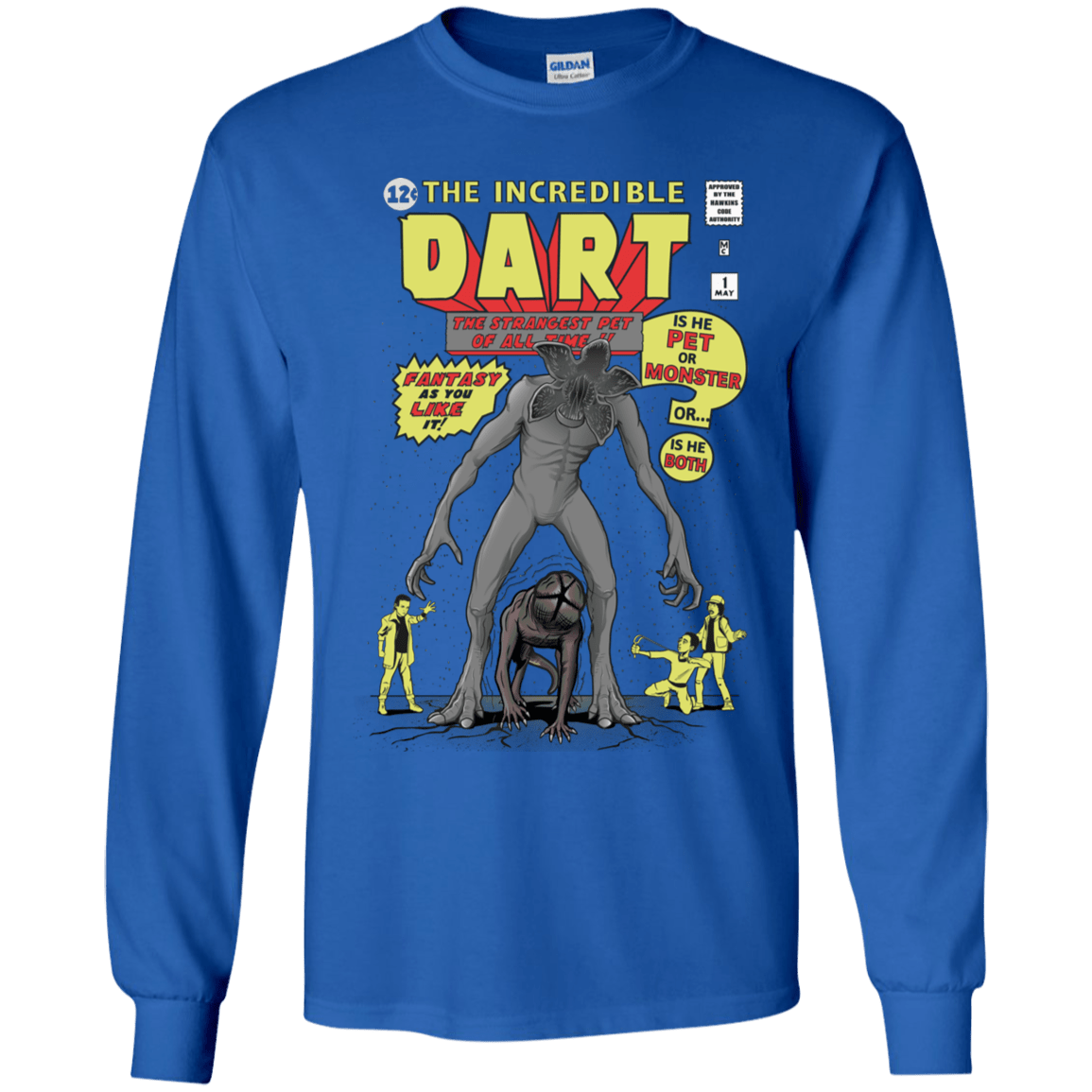 T-Shirts Royal / YS The Incredible Dart Youth Long Sleeve T-Shirt