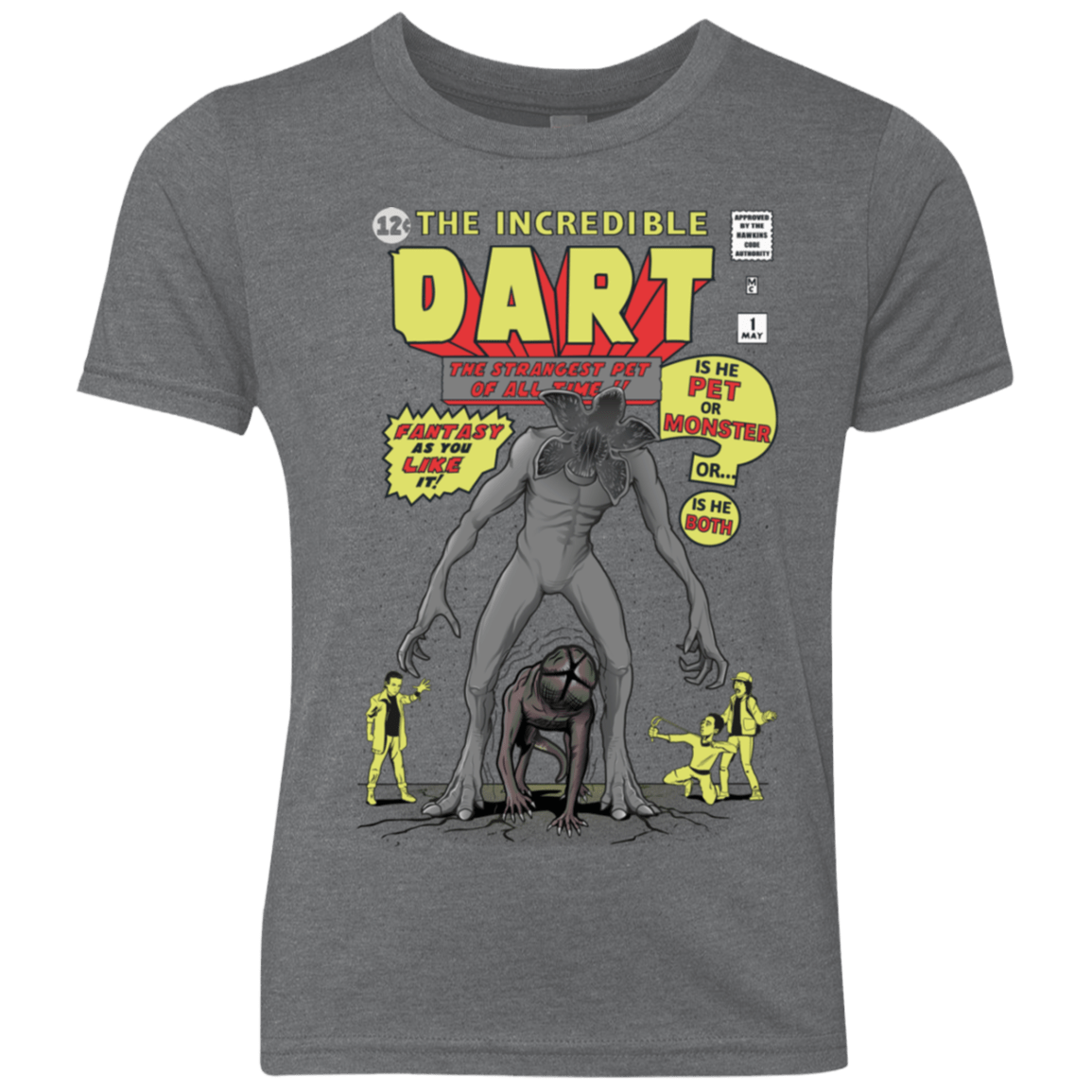 T-Shirts Premium Heather / YXS The Incredible Dart Youth Triblend T-Shirt