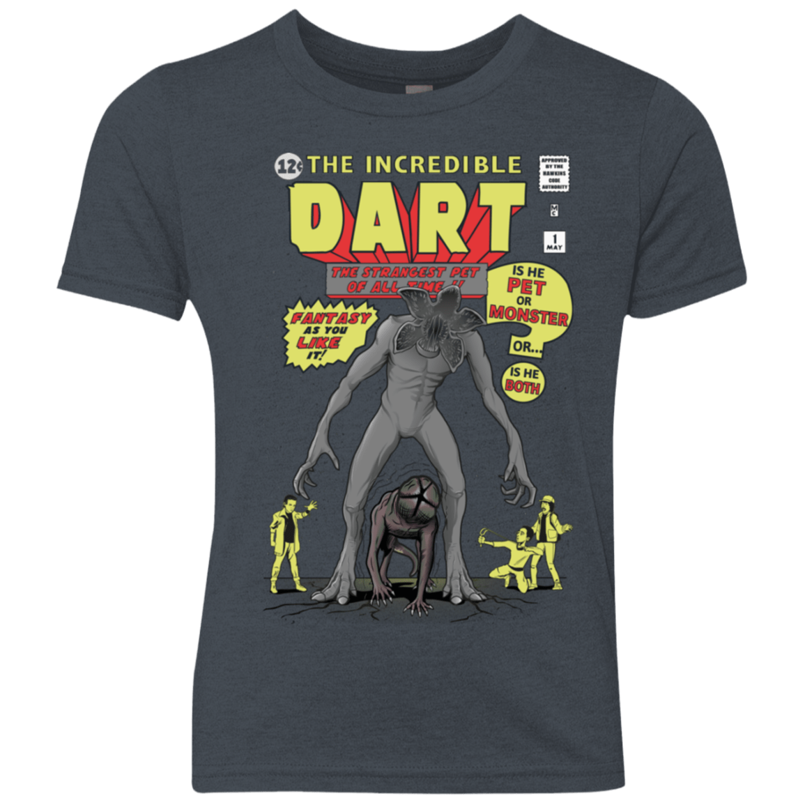 T-Shirts Vintage Navy / YXS The Incredible Dart Youth Triblend T-Shirt