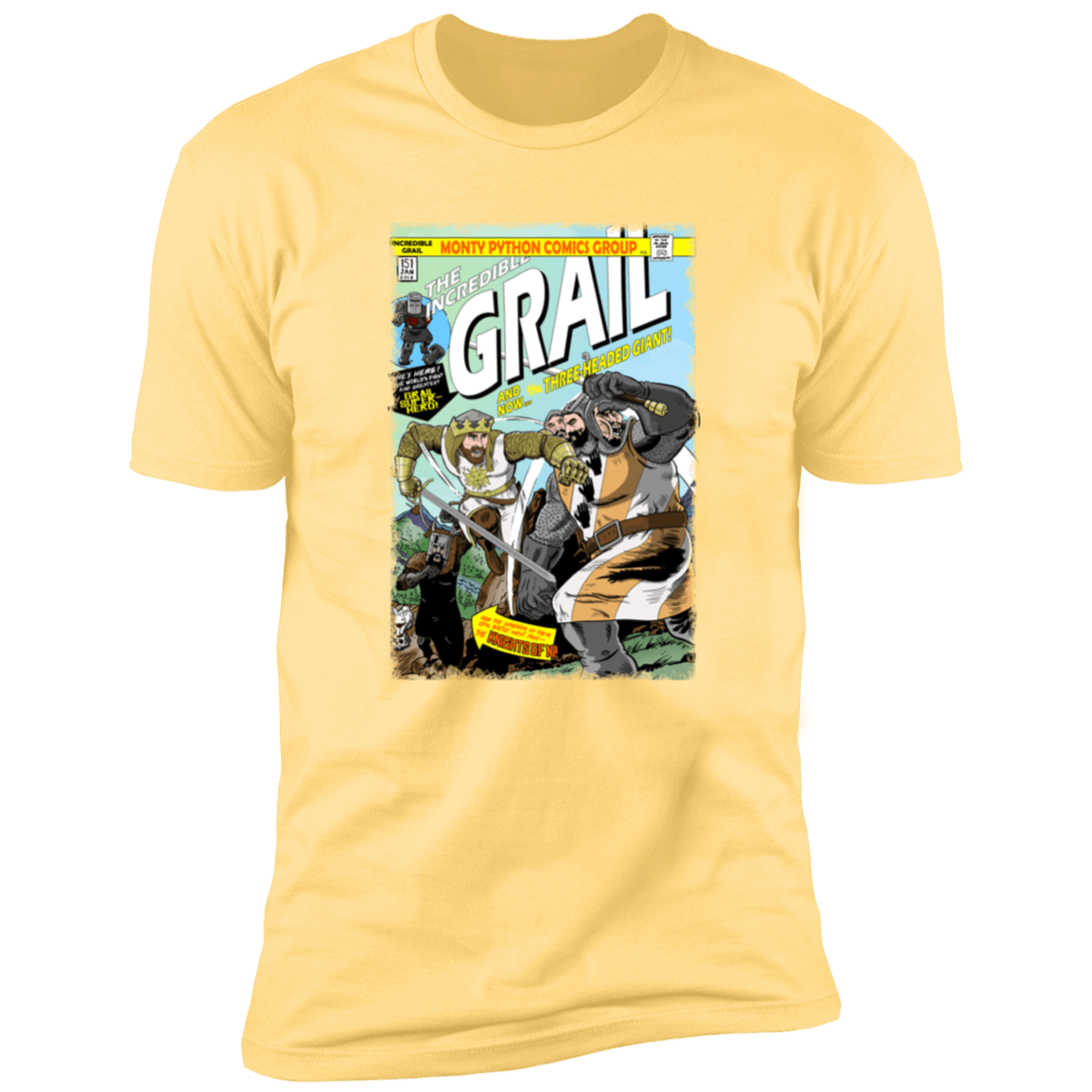 T-Shirts Banana Cream / S The Incredible Grail Men's Premium T-Shirt