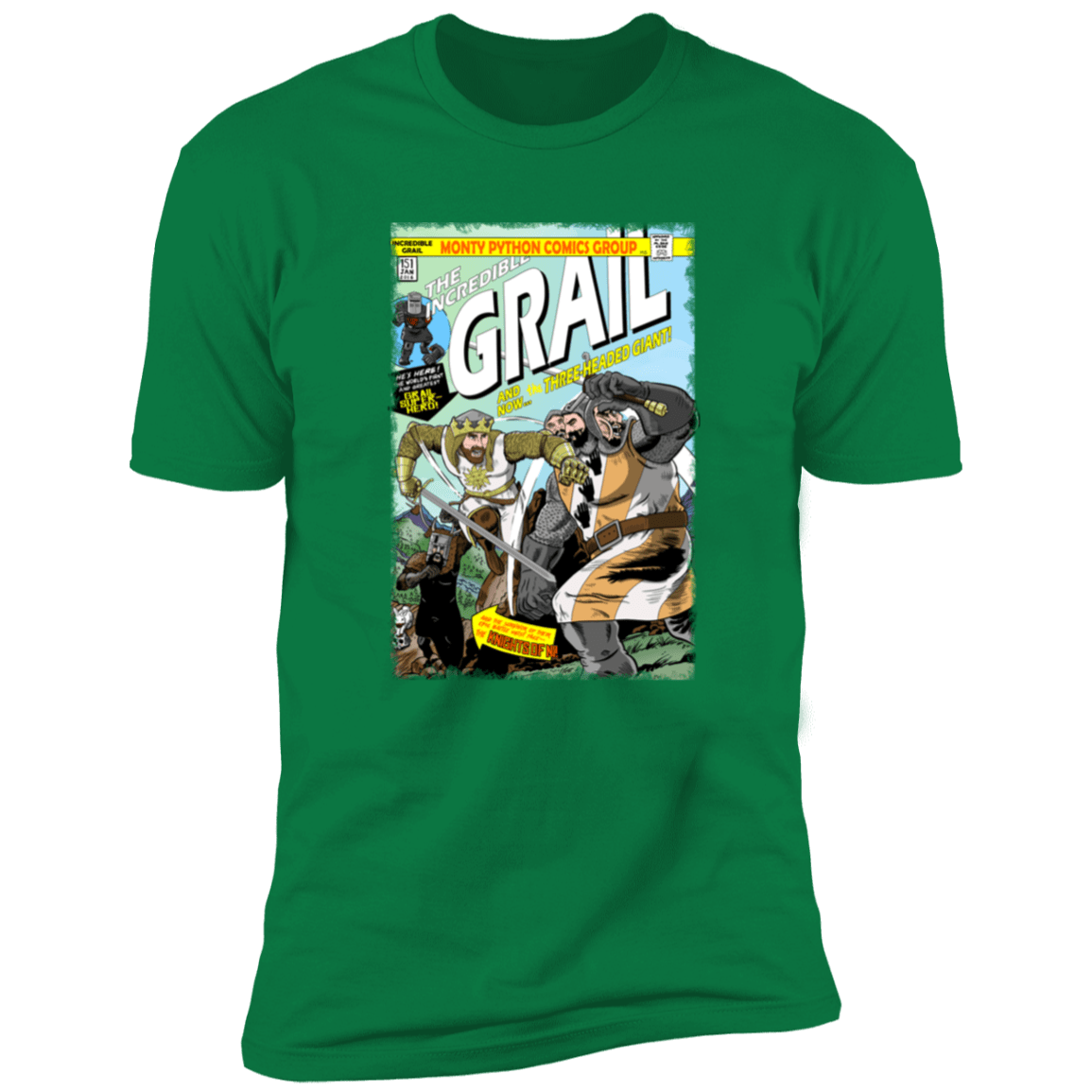 T-Shirts Kelly Green / S The Incredible Grail Men's Premium T-Shirt