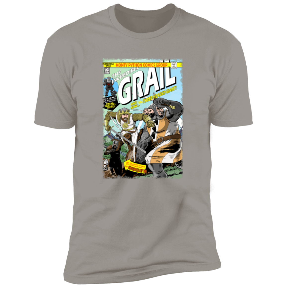 T-Shirts Light Grey / S The Incredible Grail Men's Premium T-Shirt