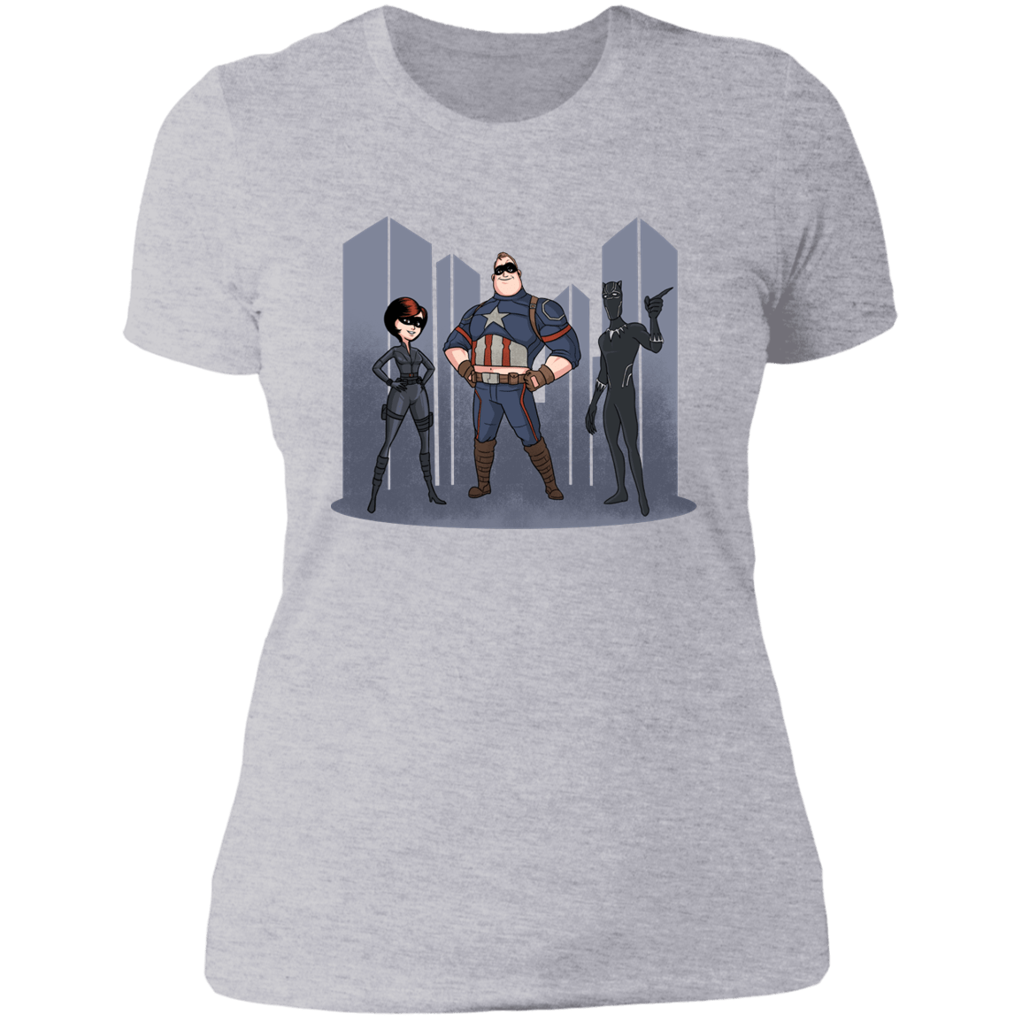 T-Shirts Heather Grey / S The Incredivengers Women's Premium T-Shirt