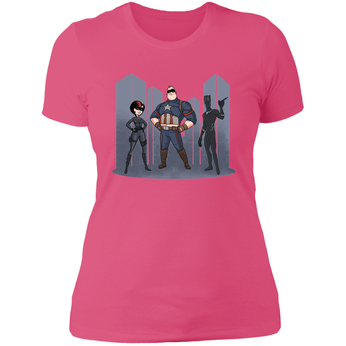T-Shirts Hot Pink / S The Incredivengers Women's Premium T-Shirt