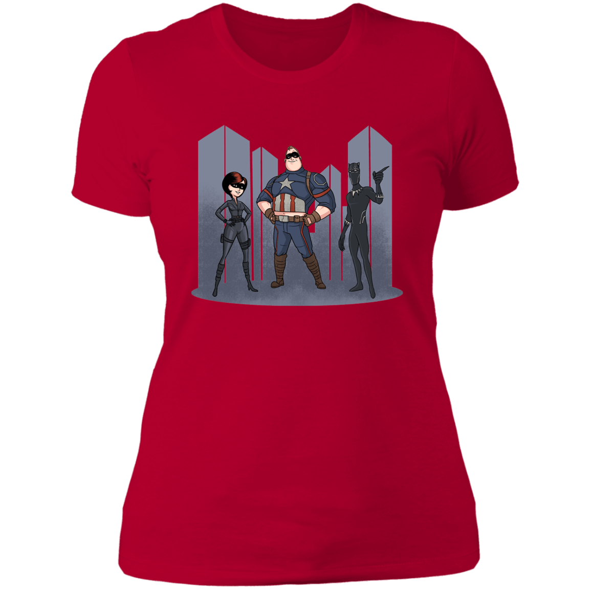 T-Shirts Red / S The Incredivengers Women's Premium T-Shirt