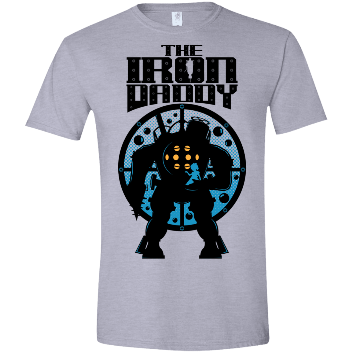 T-Shirts Sport Grey / X-Small The Iron Daddy Men's Semi-Fitted Softstyle