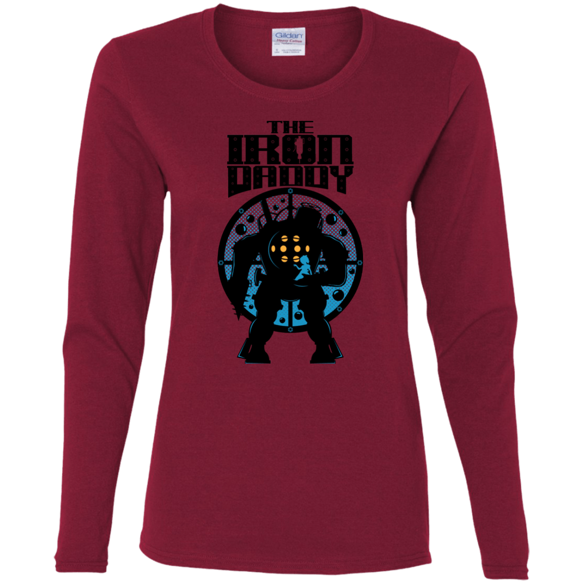 T-Shirts Cardinal / S The Iron Daddy Women's Long Sleeve T-Shirt