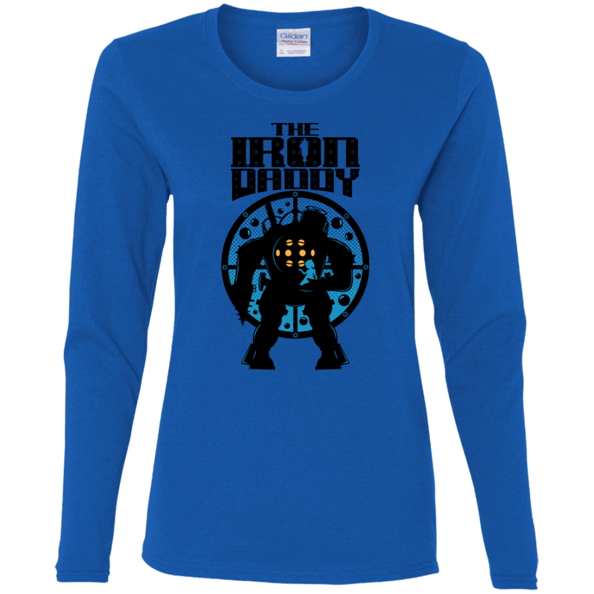 T-Shirts Royal / S The Iron Daddy Women's Long Sleeve T-Shirt