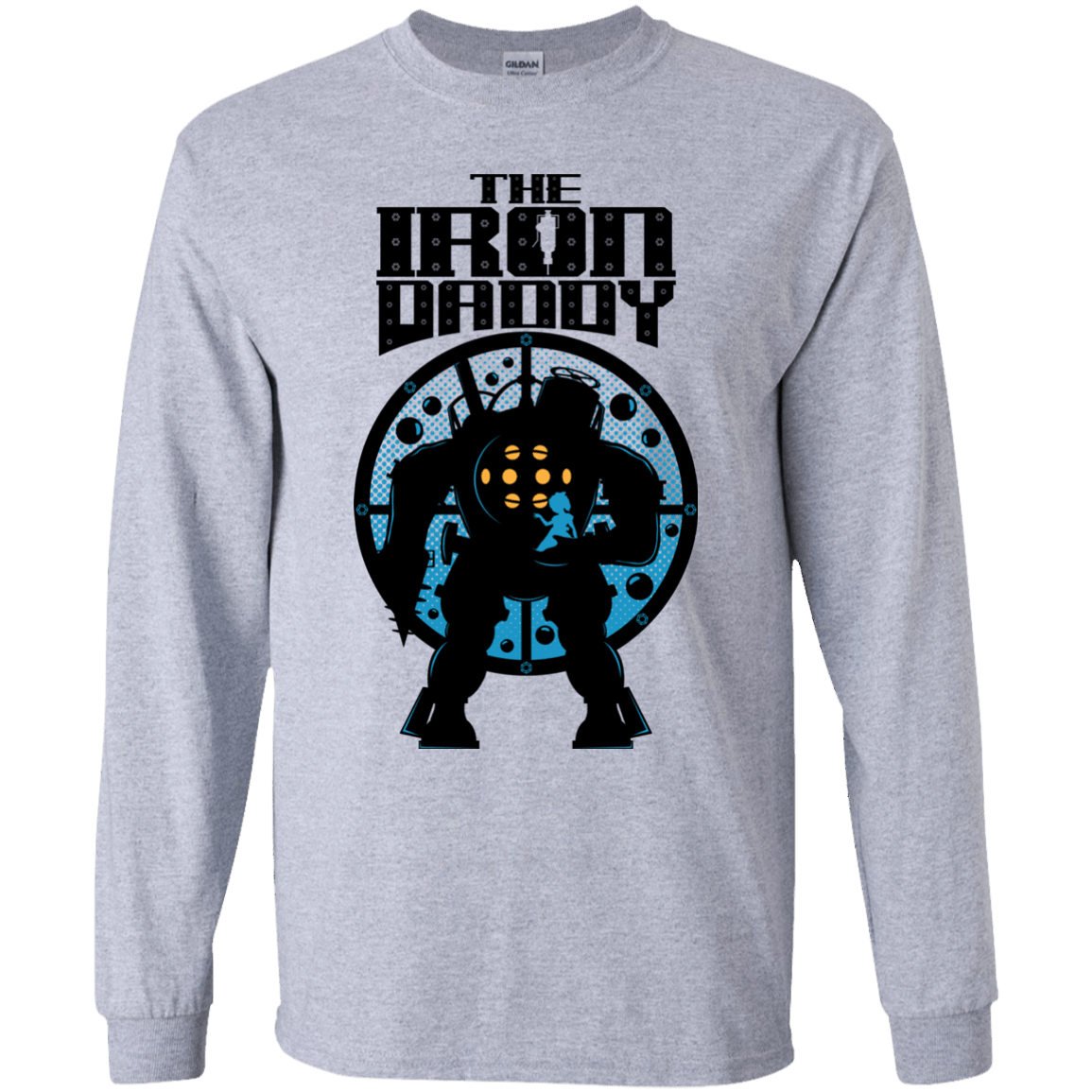 T-Shirts Sport Grey / YS The Iron Daddy Youth Long Sleeve T-Shirt