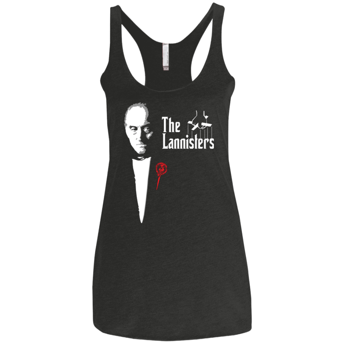 T-Shirts Vintage Black / X-Small The Lannisters Women's Triblend Racerback Tank