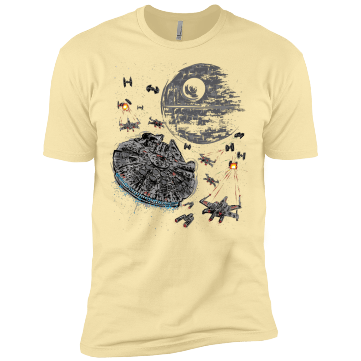 T-Shirts Banana Cream / X-Small The Last Great Battle Men's Premium T-Shirt