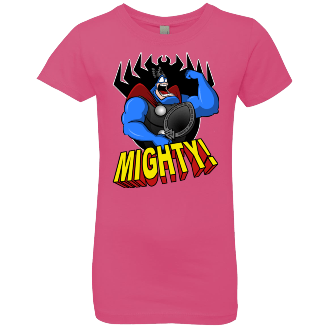 T-Shirts Hot Pink / YXS The Mighty Tick Girls Premium T-Shirt