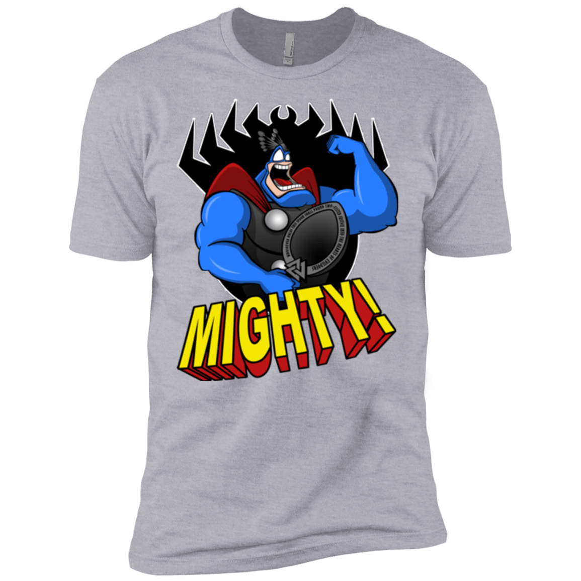 T-Shirts Heather Grey / X-Small The Mighty Tick Men's Premium T-Shirt