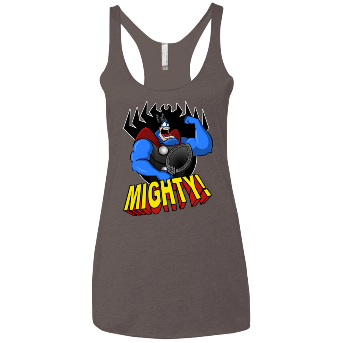 T-Shirts Macchiato / X-Small The Mighty Tick Women's Triblend Racerback Tank