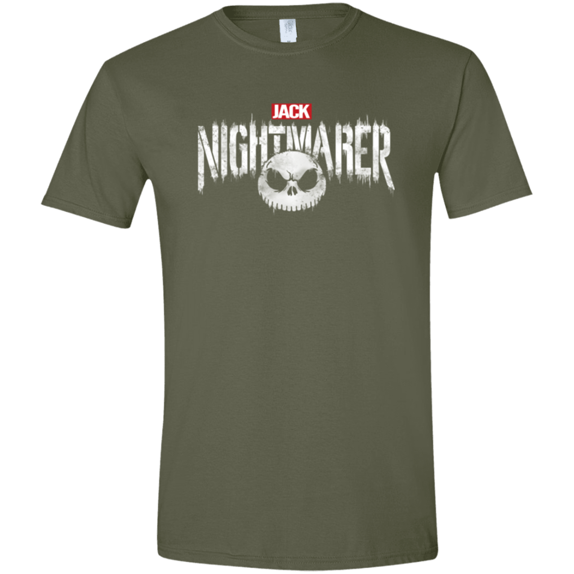 T-Shirts Military Green / S The Nightmarer Men's Semi-Fitted Softstyle