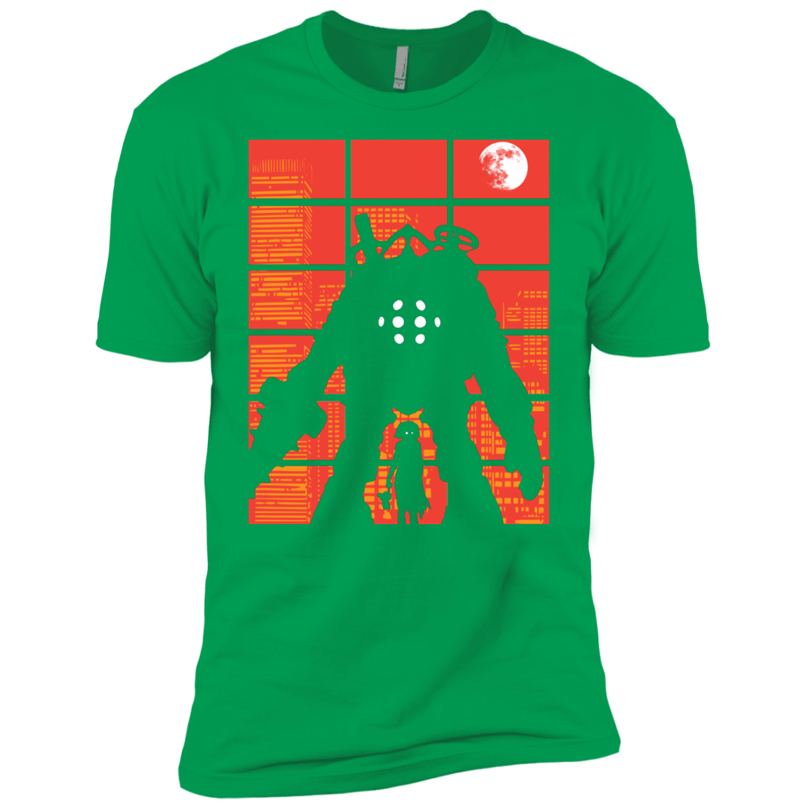 T-Shirts Kelly Green / YXS The Protector Boys Premium T-Shirt