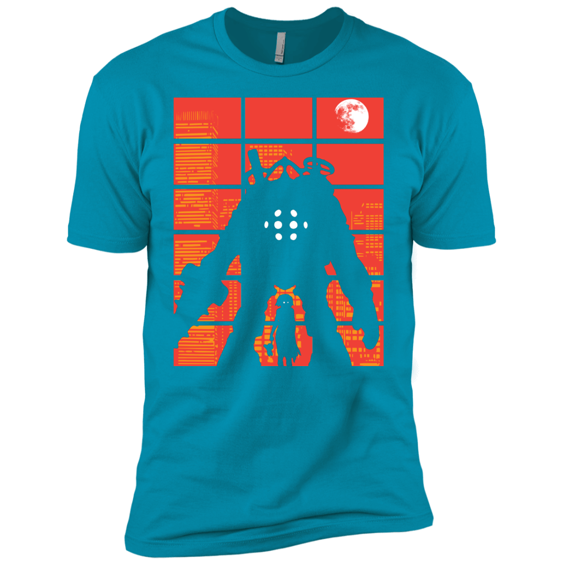 T-Shirts Turquoise / YXS The Protector Boys Premium T-Shirt