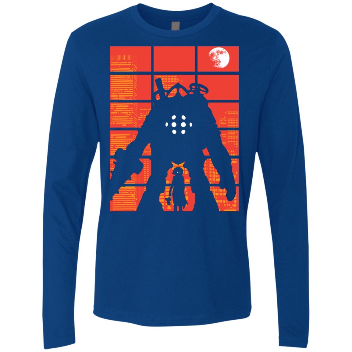 T-Shirts Royal / S The Protector Men's Premium Long Sleeve