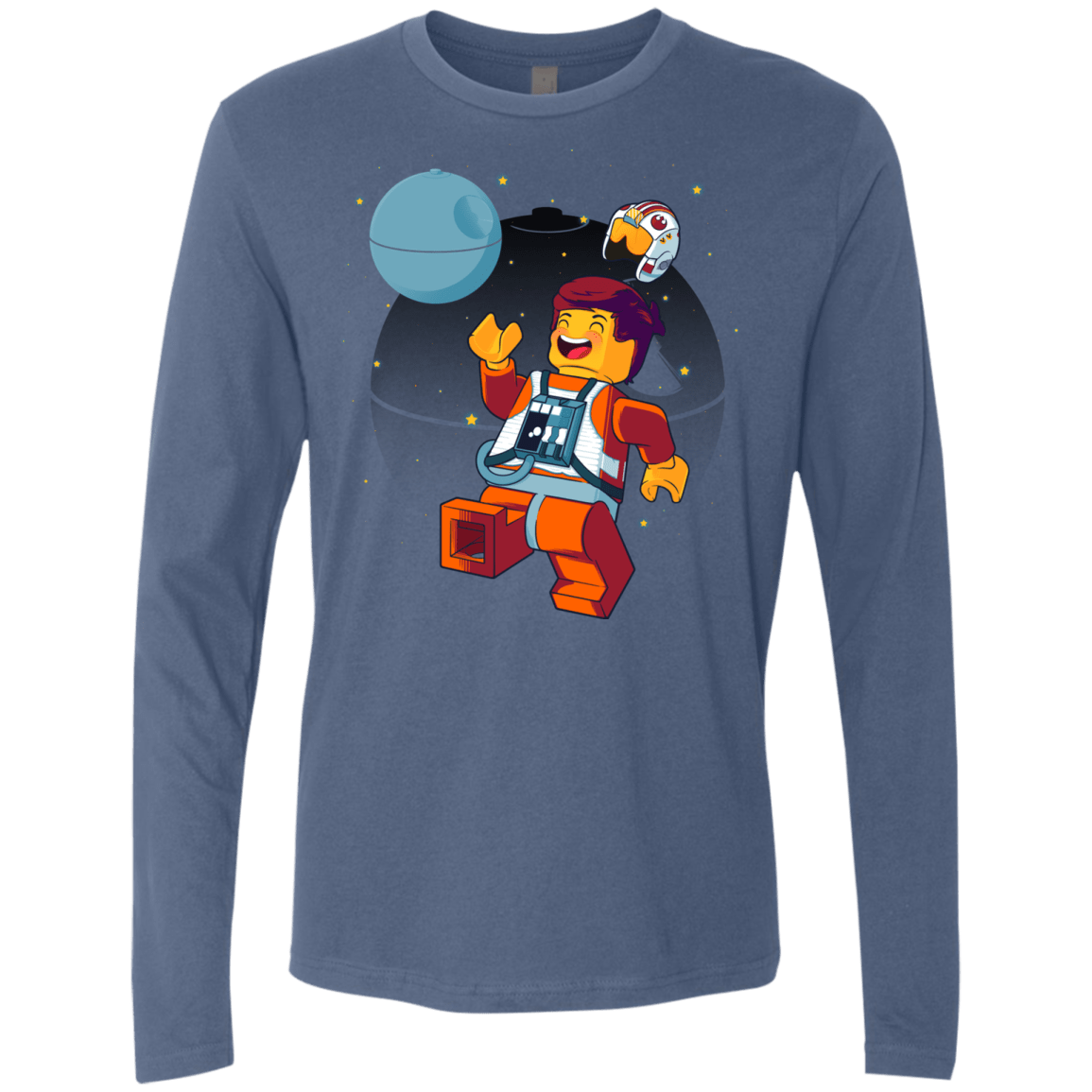 T-Shirts Indigo / Small The Rebellion Is Awesome Men's Premium Long Sleeve