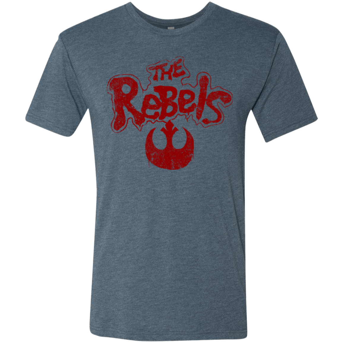 T-Shirts Indigo / Small The Rebels (1) Men's Triblend T-Shirt