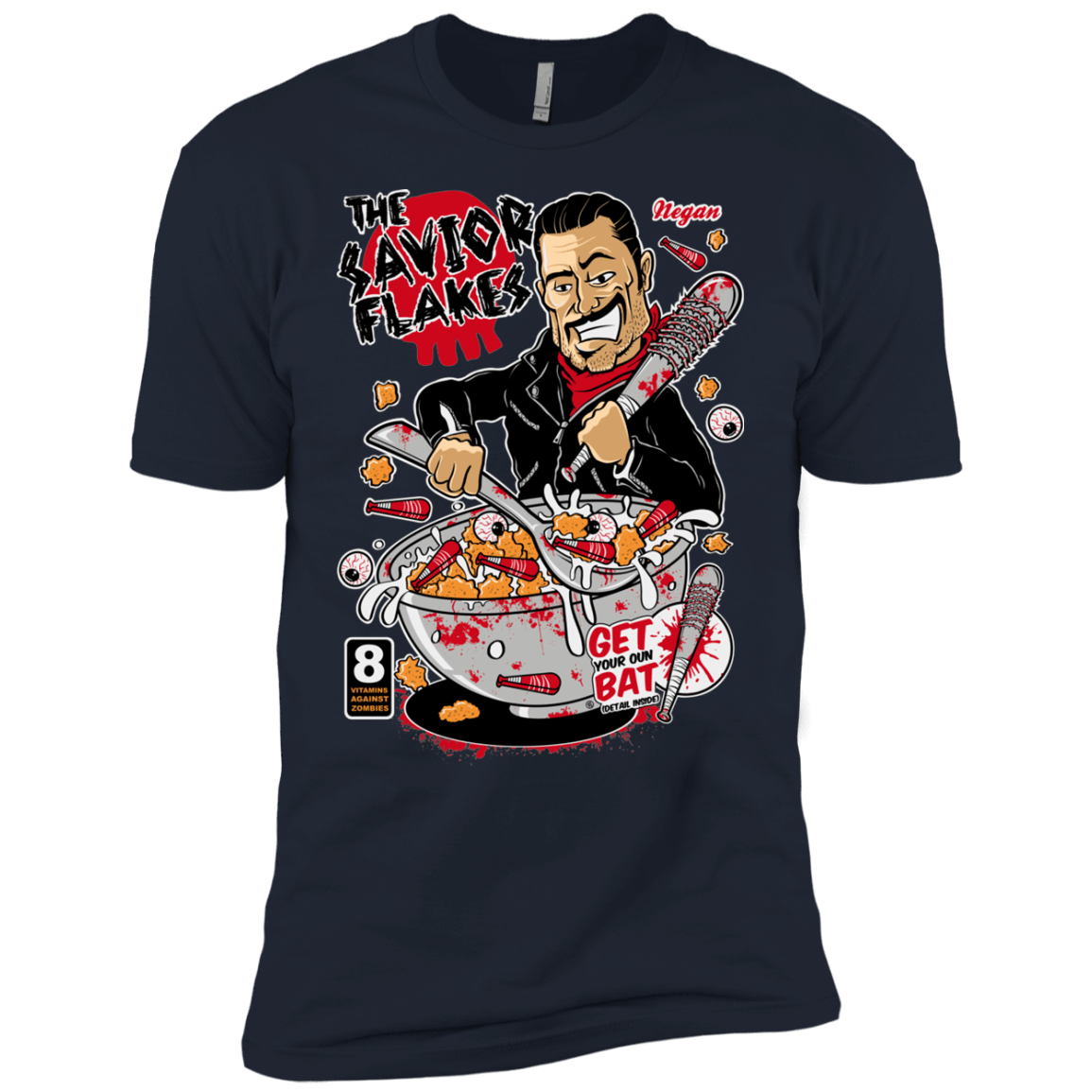 T-Shirts Midnight Navy / YXS The Savior Flakes Boys Premium T-Shirt