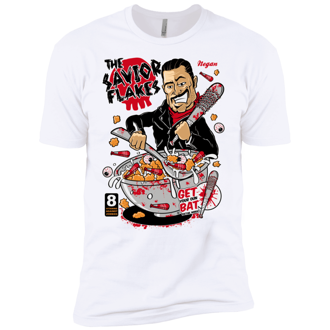 T-Shirts White / YXS The Savior Flakes Boys Premium T-Shirt