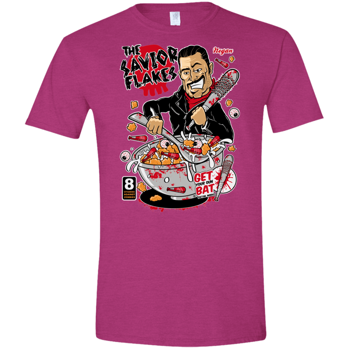 T-Shirts Antique Heliconia / S The Savior Flakes Men's Semi-Fitted Softstyle