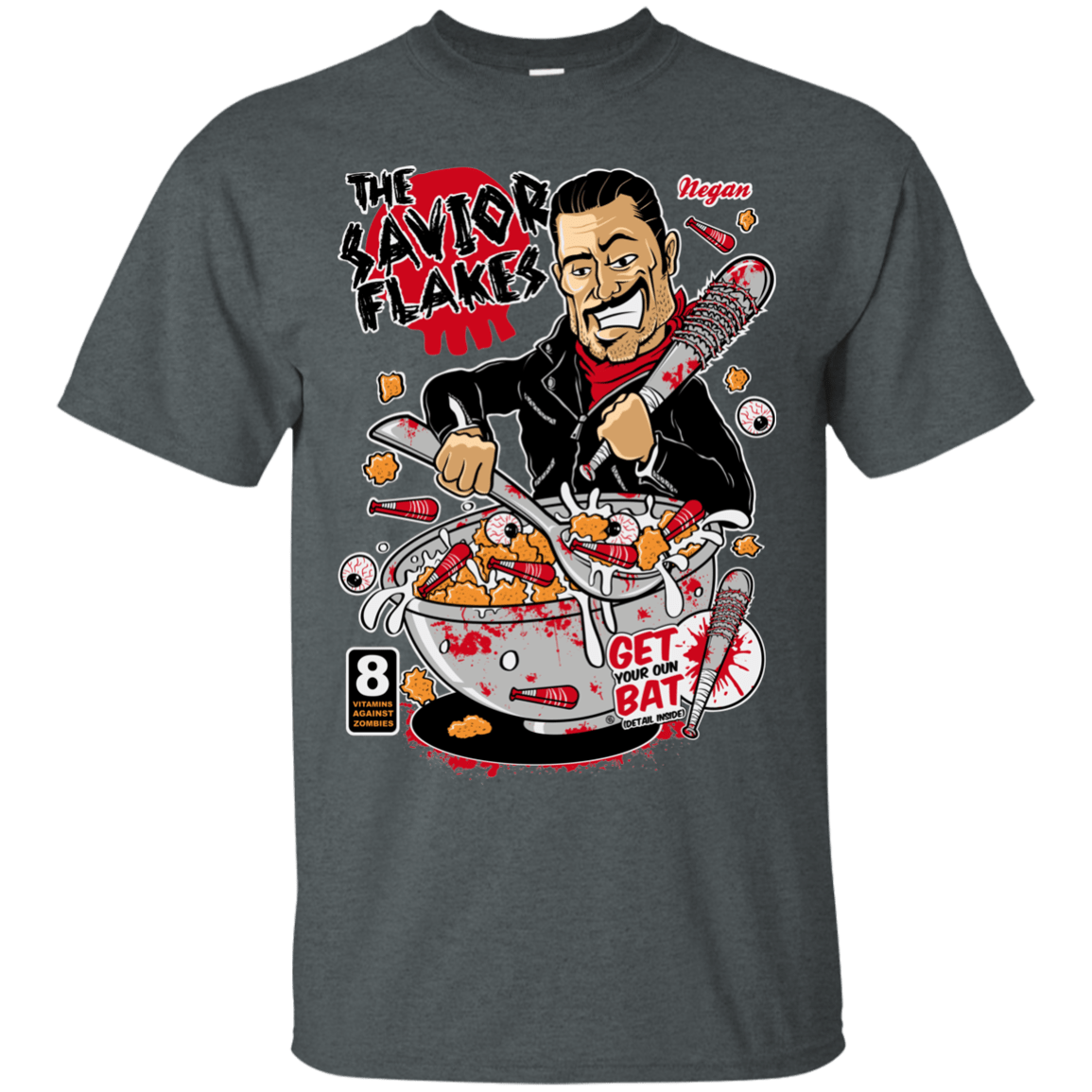 T-Shirts Dark Heather / S The Savior Flakes T-Shirt