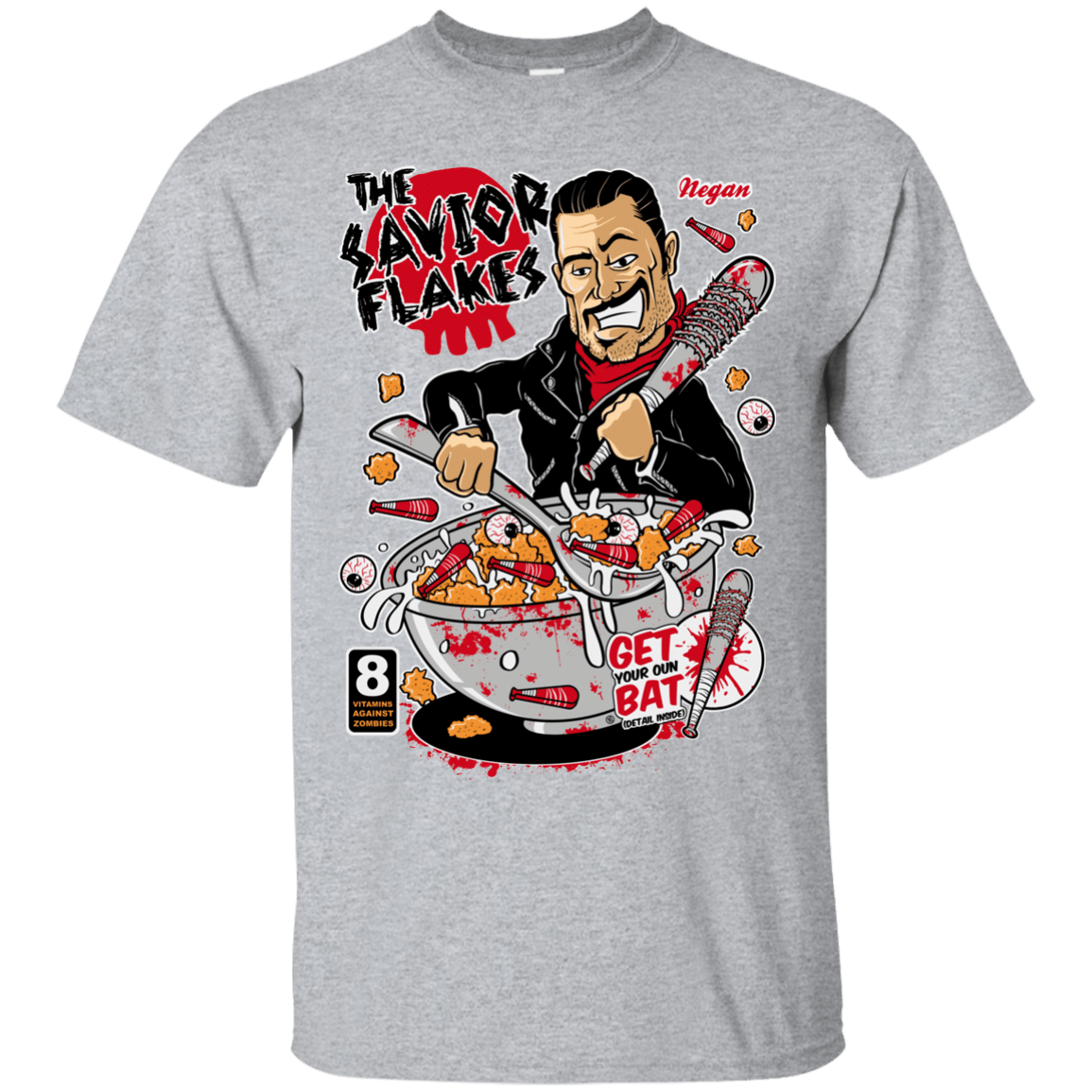 T-Shirts Sport Grey / S The Savior Flakes T-Shirt