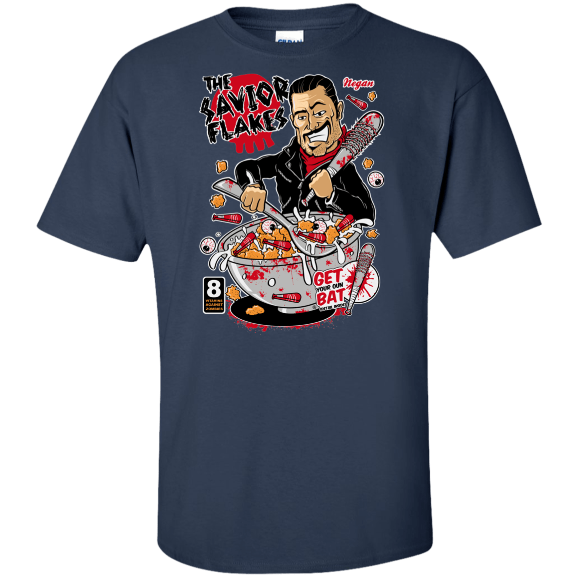 T-Shirts Navy / XLT The Savior Flakes Tall T-Shirt