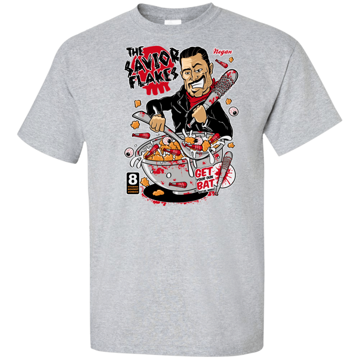 T-Shirts Sport Grey / XLT The Savior Flakes Tall T-Shirt