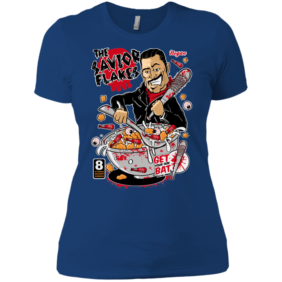 T-Shirts Royal / X-Small The Savior Flakes Women's Premium T-Shirt