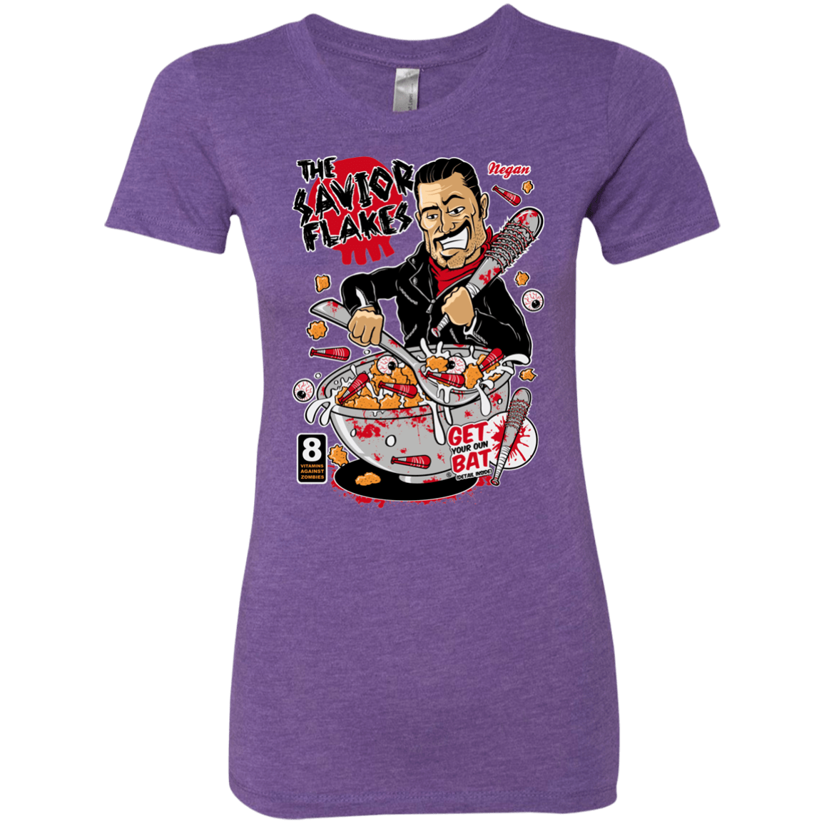 T-Shirts Purple Rush / S The Savior Flakes Women's Triblend T-Shirt