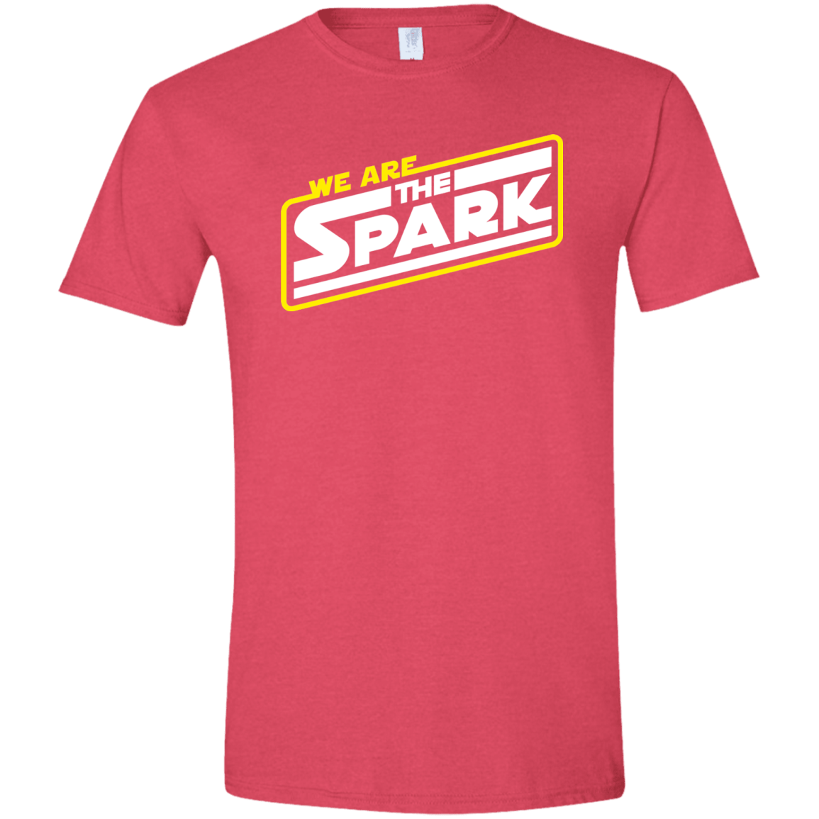 T-Shirts Heather Red / S The Spark Men's Semi-Fitted Softstyle