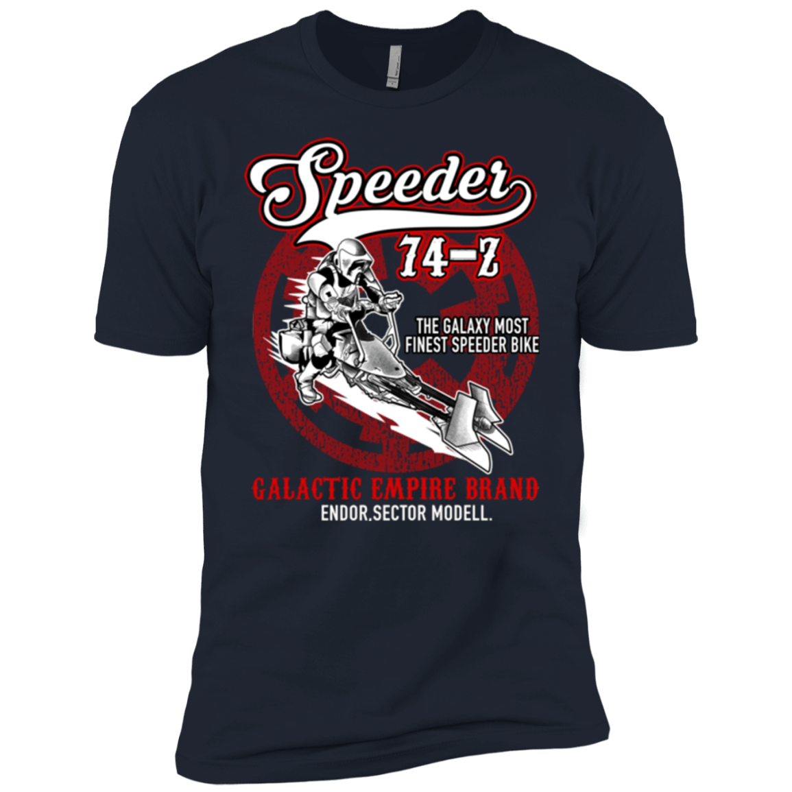 T-Shirts Midnight Navy / YXS The Speeder Boys Premium T-Shirt