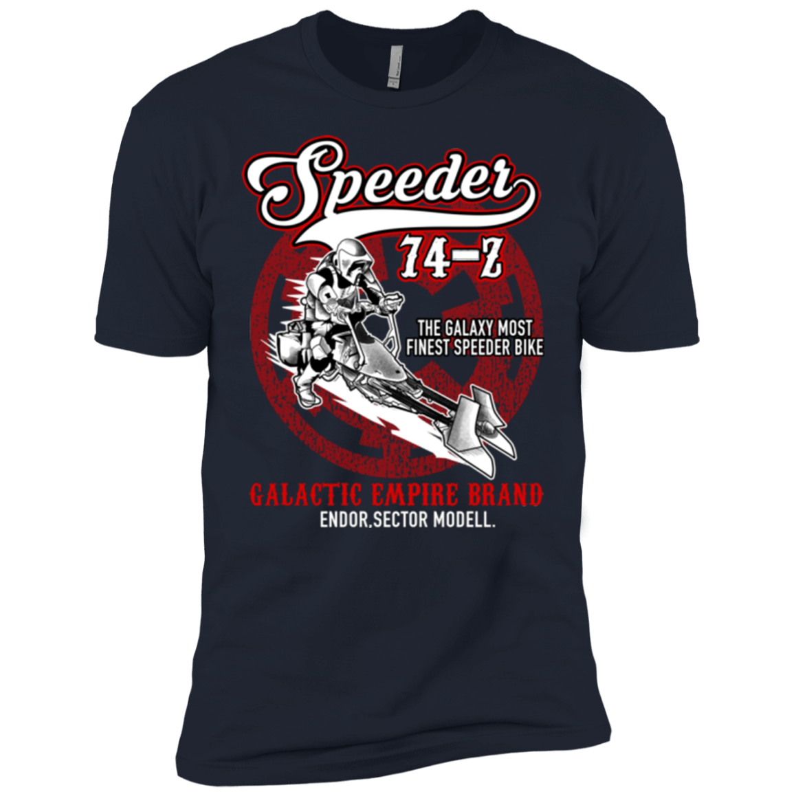 T-Shirts Midnight Navy / X-Small The Speeder Men's Premium T-Shirt