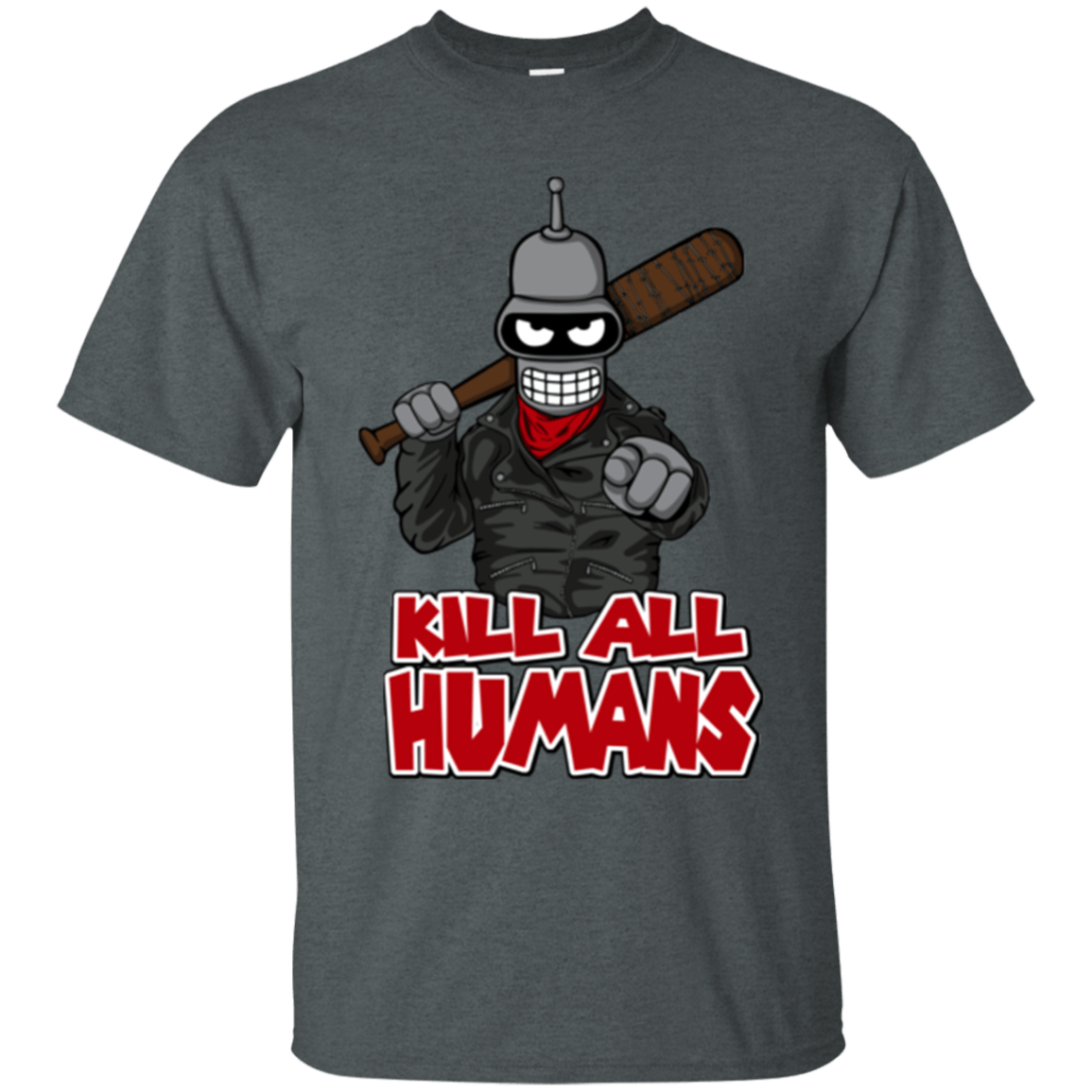 T-Shirts Dark Heather / Small The Walking Bot T-Shirt