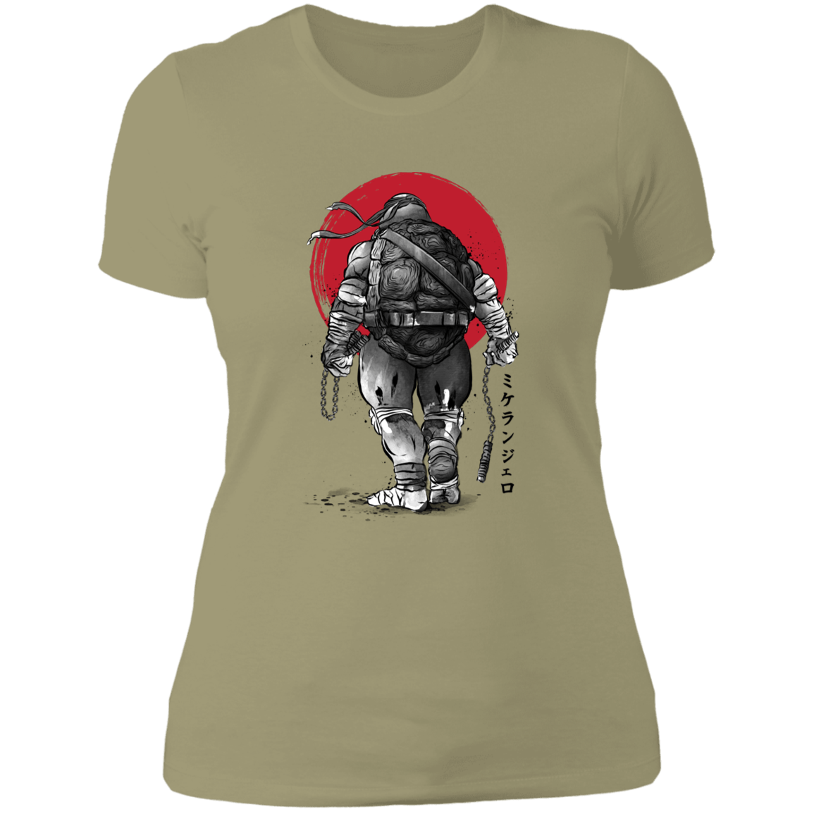 T-Shirts Light Olive / S The Way of Mikey Women's Premium T-Shirt