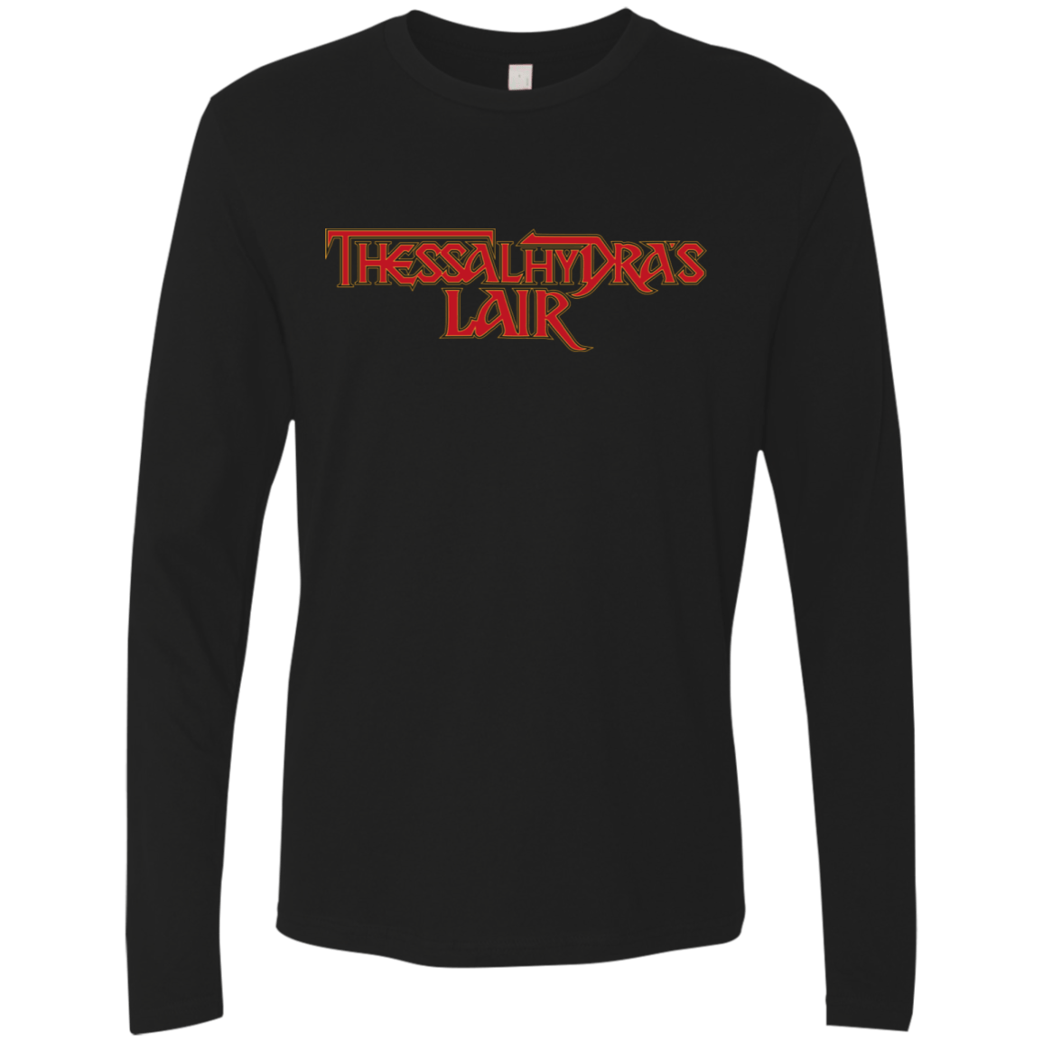 T-Shirts Black / S Thessalhydras Lair Men's Premium Long Sleeve